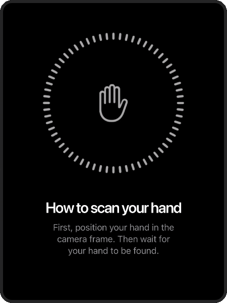 Hand Scanning